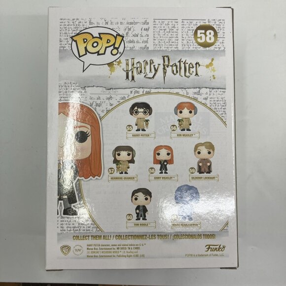 Funko Pop! Harry Potter #58 Ginny Weasley Vinyl Figure - Picture 3 of 6